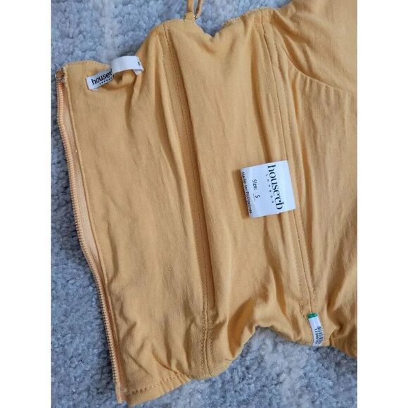 HOUSE OF CB Flavia Sculpting Corset Top S and Skirt XS, Yellow - Picture 10 of 12